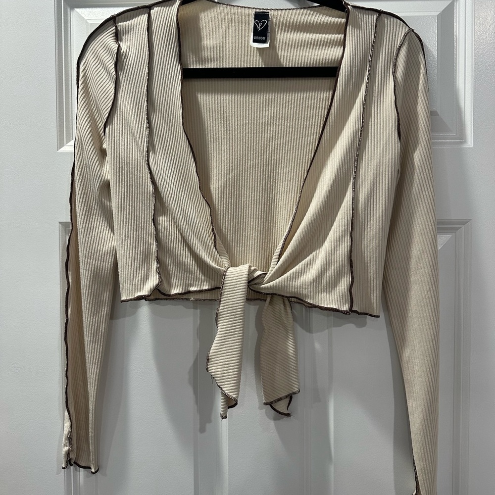 Windsor Cream Long Sleeve Blouse